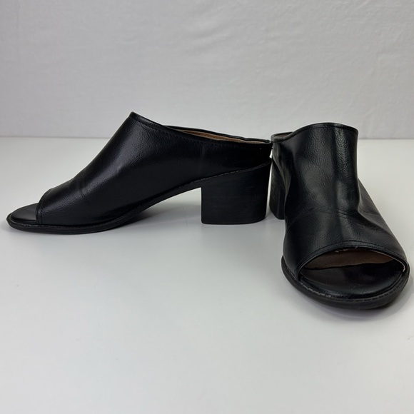 Vintage Esprit Lena Black Vegan Leather Women's Mules - Picture 4 of 11